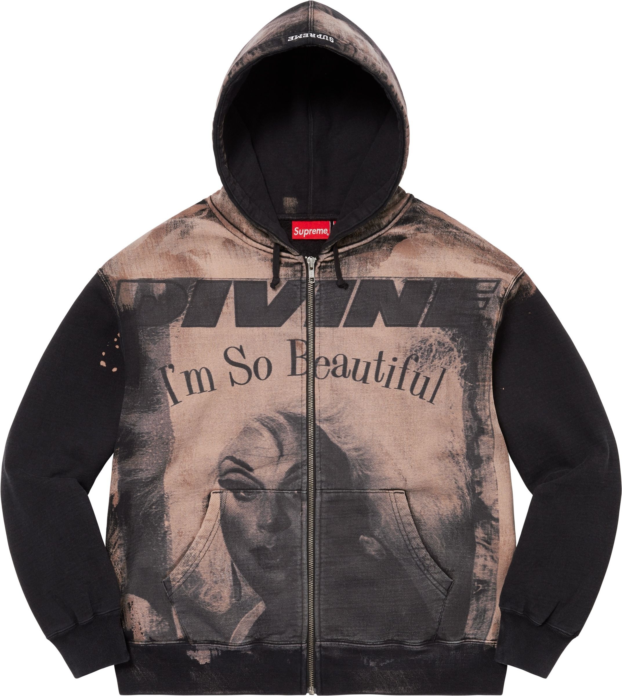 Divine Zip Up Hooded Sweatshirt view 4